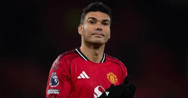 Tiền vệ Casemiro trong màu áo Manchester United