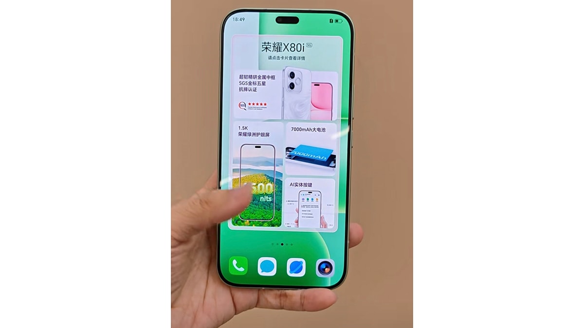 Các thông số màn hình và tính năng chính của HONOR X80i