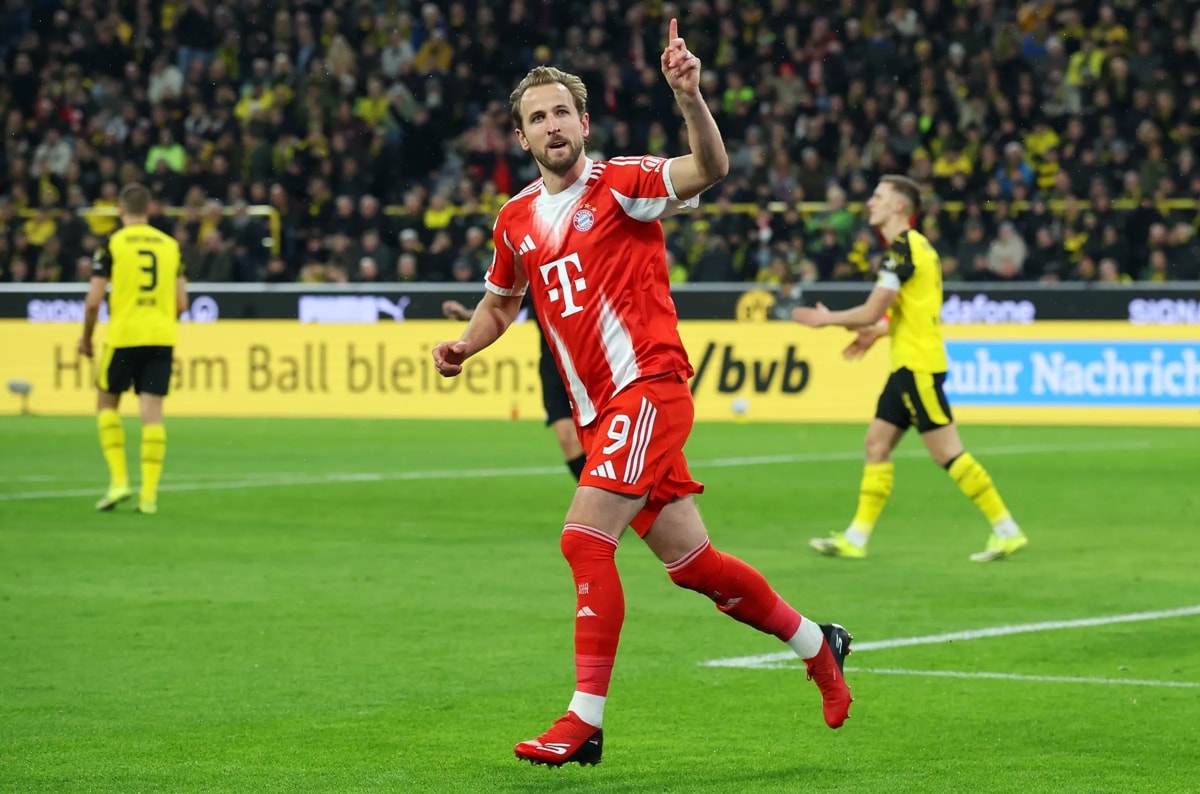 Harry Kane trong màu áo Bayern Munich