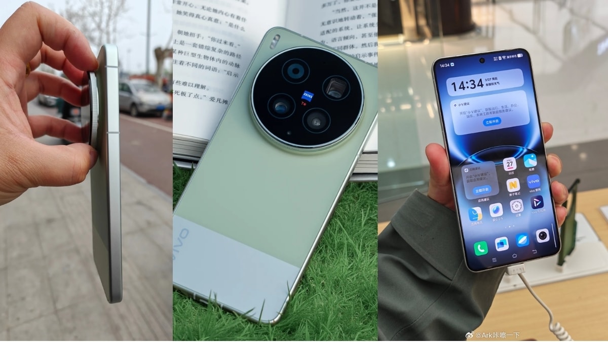 Góc nghiêng cho thấy độ dày camera vivo X300 Ultra Góc nghiêng cho thấy độ dày camera vivo X300 Ultra