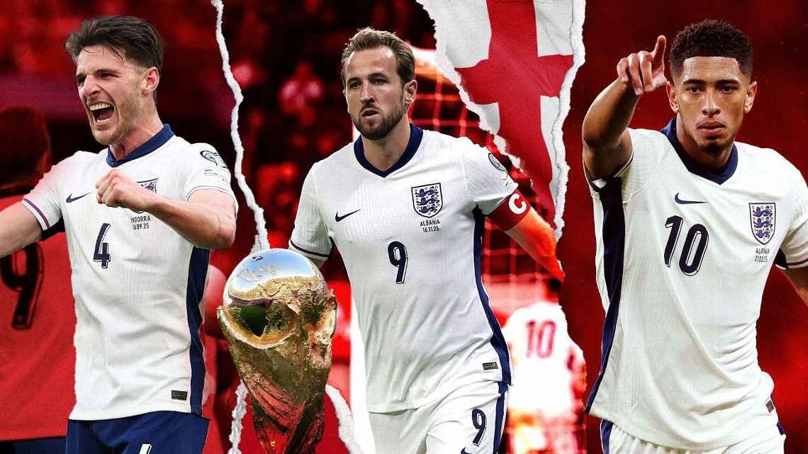 Tuyển Anh sở hữu dàn ngôi sao chất lượng hướng tới World Cup 2026.
