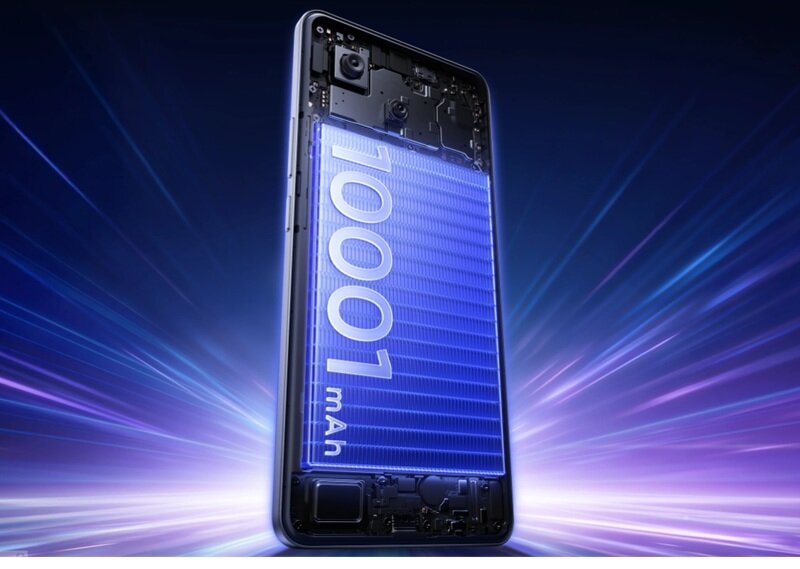 Viên pin 10.001 mAh của Realme P4 Power 5G