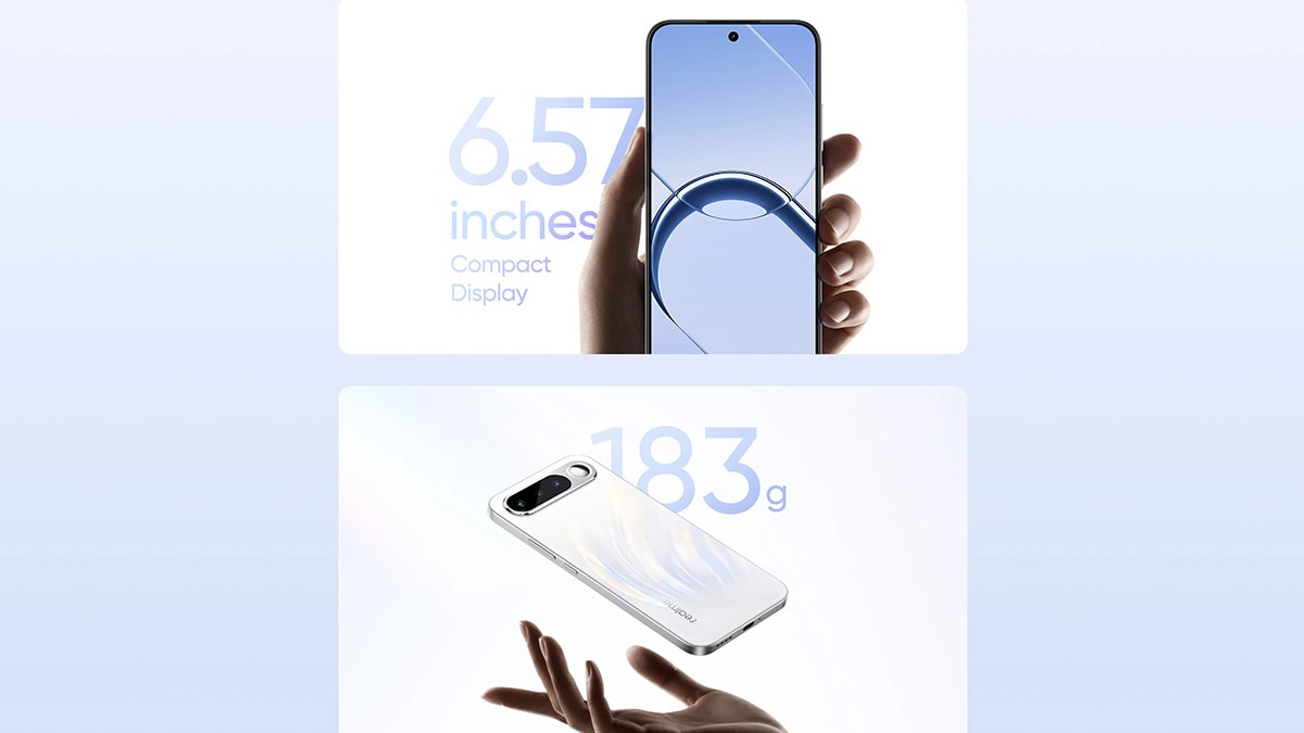 Màn hình AMOLED trên realme 16 5G
