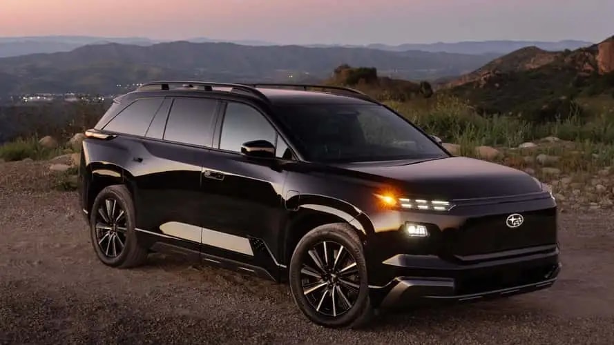 Subaru Getaway 2027 mẫu SUV điện 7 chỗ mạnh mẽ với thiết kế hiện đại