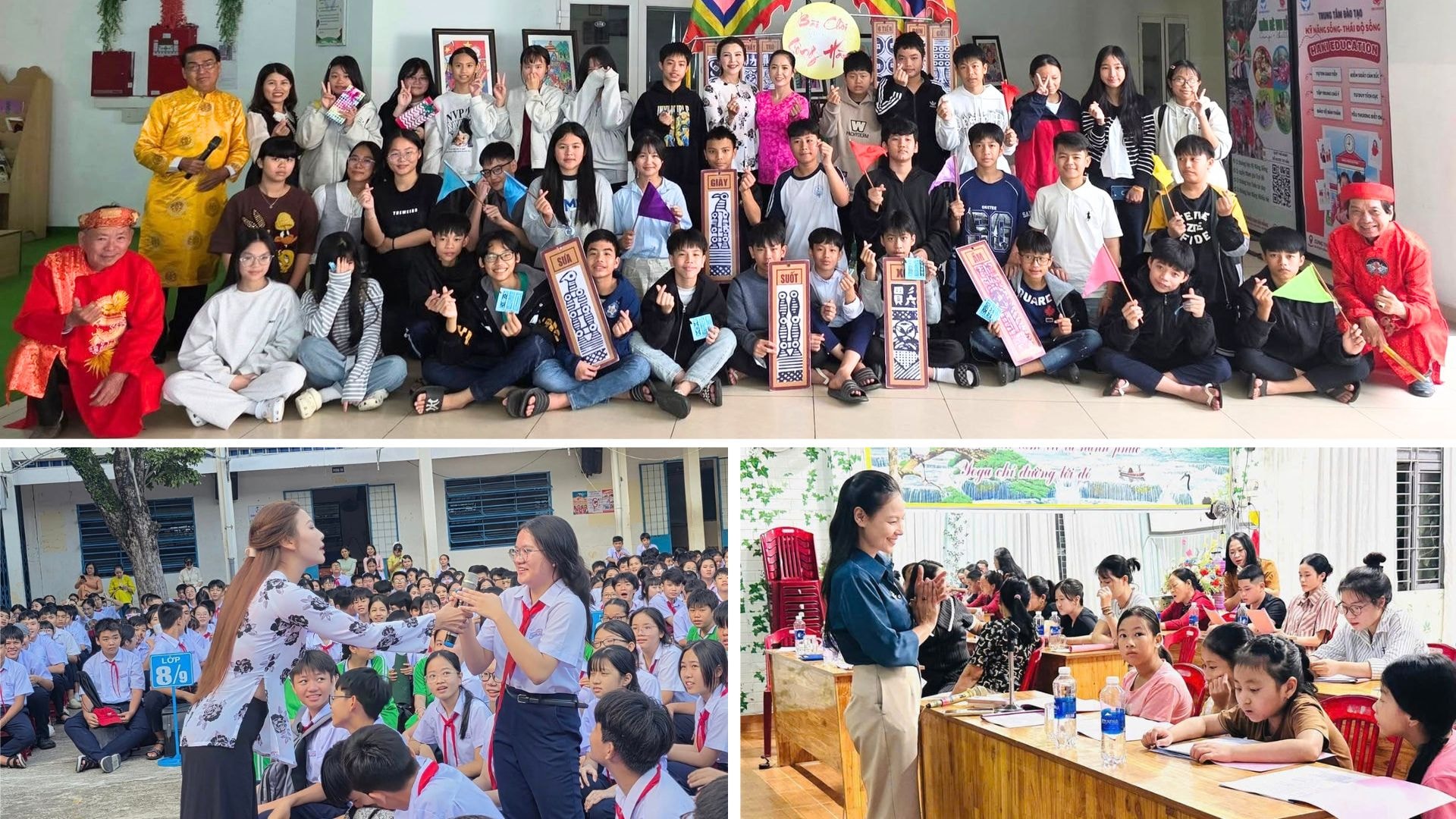 Đưa bài chòi vào trường học