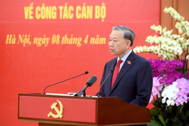 Tổng Bí thư, Chủ tịch nước Tô Lâm phát biểu tại hội nghị. (Ảnh: ĐĂNG KHOA) a6-bnd-7772.jpg