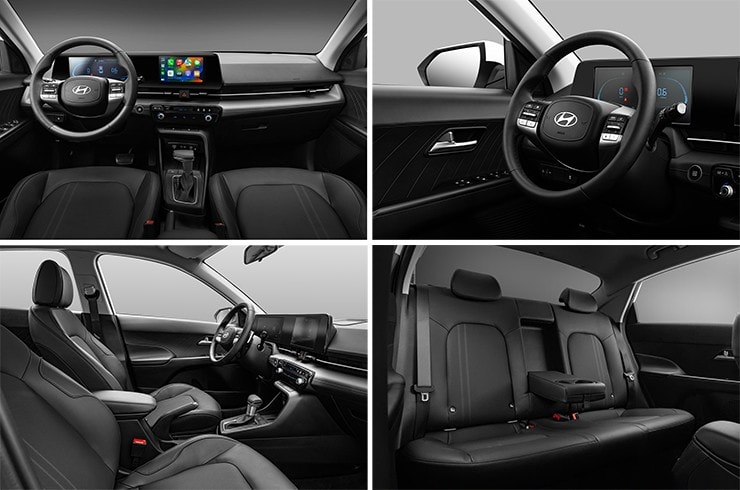 Nội thất Hyundai Accent hiện đại và trực quan