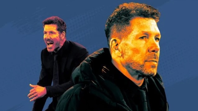 HLV Diego Simeone tập trung tối đa cho trận đấu lượt về Champions League gặp Barcelona.