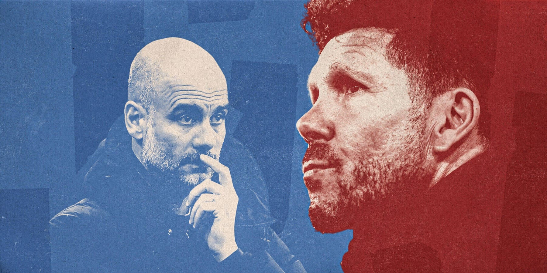 Cuộc đối đầu chiến thuật giữa Pep Guardiola và Diego Simeone.