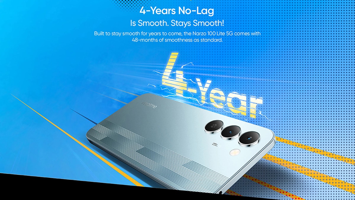 realme Narzo 100 Lite 5G chạy trên giao diện realme UI 7
