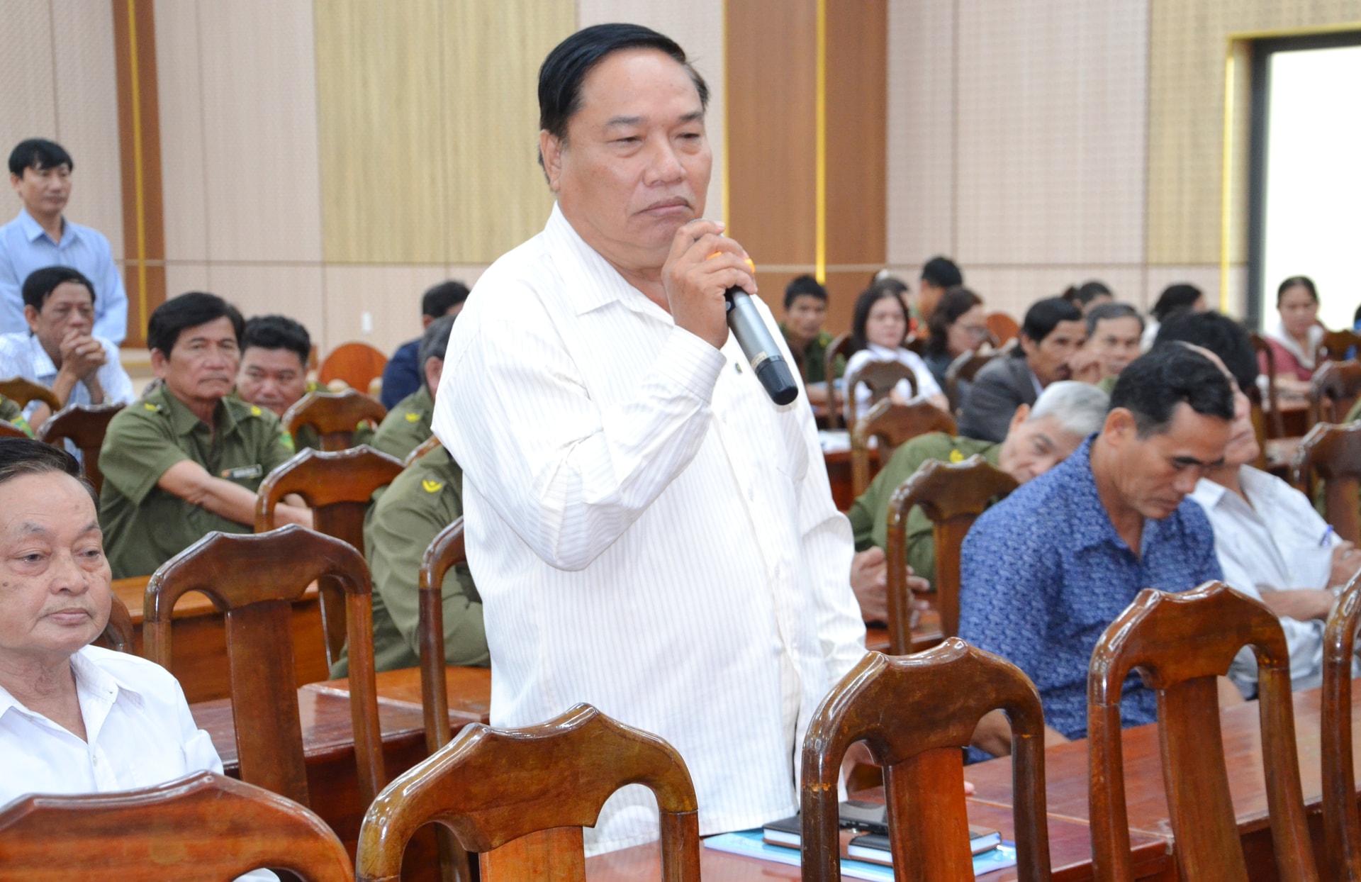 Ông Trương Ớ cho biết Chi bộ thôn Phiếm Ái sẽ tăng cường giám sát việc thực hiện mô hình 