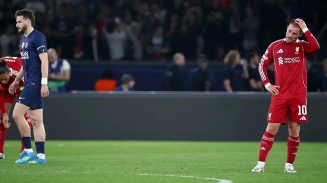 Alexis Mac Allister thi đấu mờ nhạt trước PSG