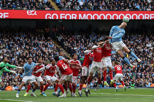 Arsenal vẫn chưa có cầu thủ nào đủ khả năng kết liễu như Haaland.