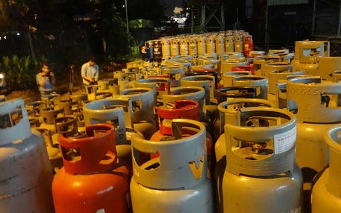 Giá gas hôm nay 23/4: phổ biến từ 550.000 đồng/bình