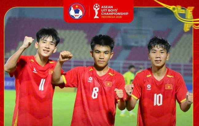 U17 Việt Nam xuất sắc đánh bại Australia.