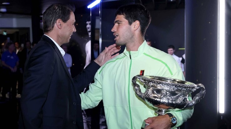 Nadal dành lời an ủi cho Alcaraz