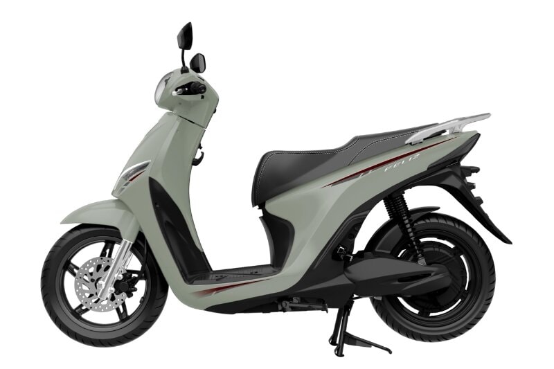 VinFast Feliz 2025 phiên bản màu xanh bạc hà