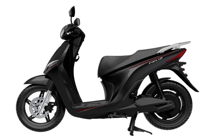 VinFast Feliz 2025 phiên bản màu đen