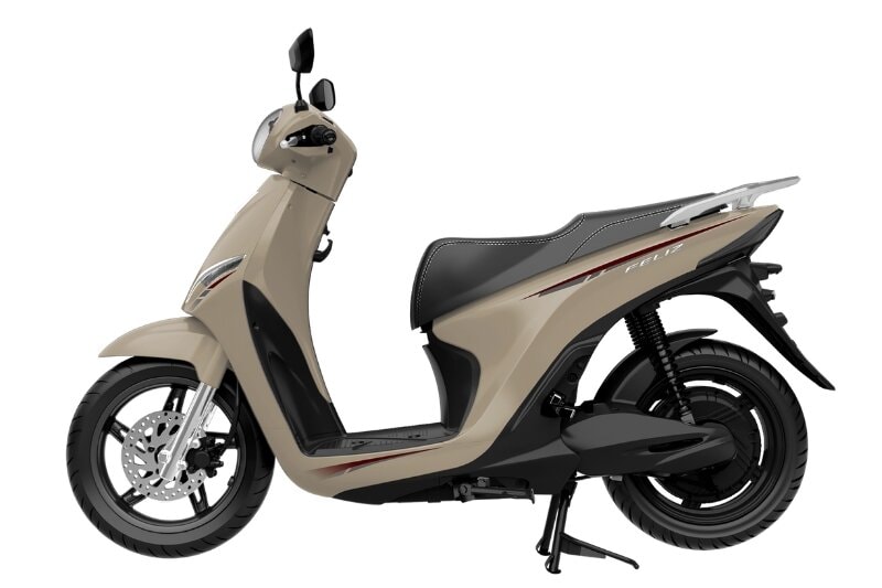 VinFast Feliz 2025 phiên bản màu nâu