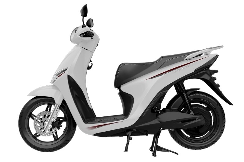 VinFast Feliz 2025 phiên bản màu trắng