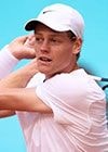 Jannik Sinner và Elmer Moller tại Madrid Open