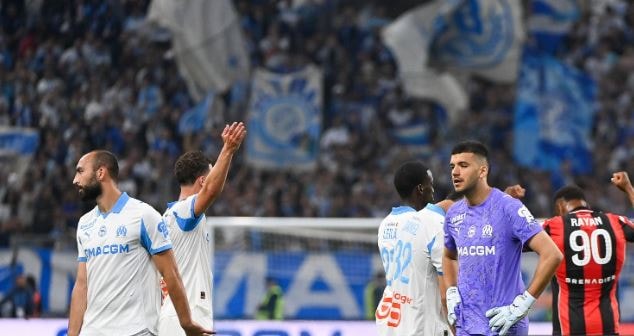 Marseille chia điểm đáng tiếc sau khi dẫn trước phần lớn thời gian hiệp hai.
