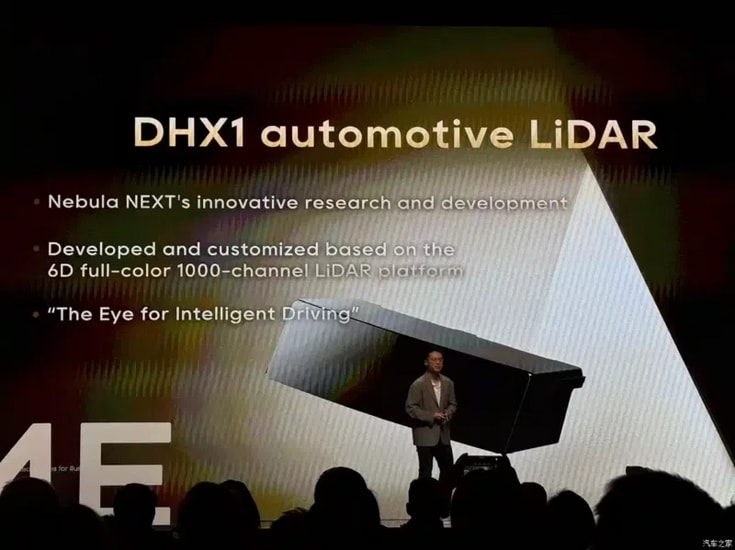 Hệ thống cảm biến LiDAR DHX1 trên xe