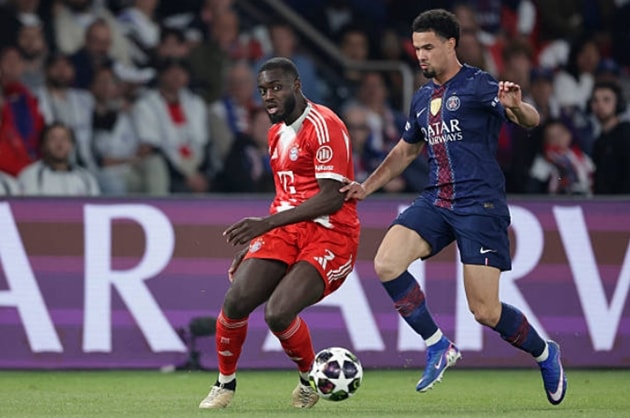 Trung vệ: Dayot Upamecano – 6.4 Upamecano vẫn là điểm sáng hiếm hoi nhờ khả năng tranh chấp mạnh mẽ.