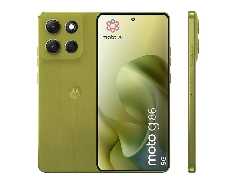 Moto G86 Power 5G trang bị màn hình pOLED độ sáng 4500 nits