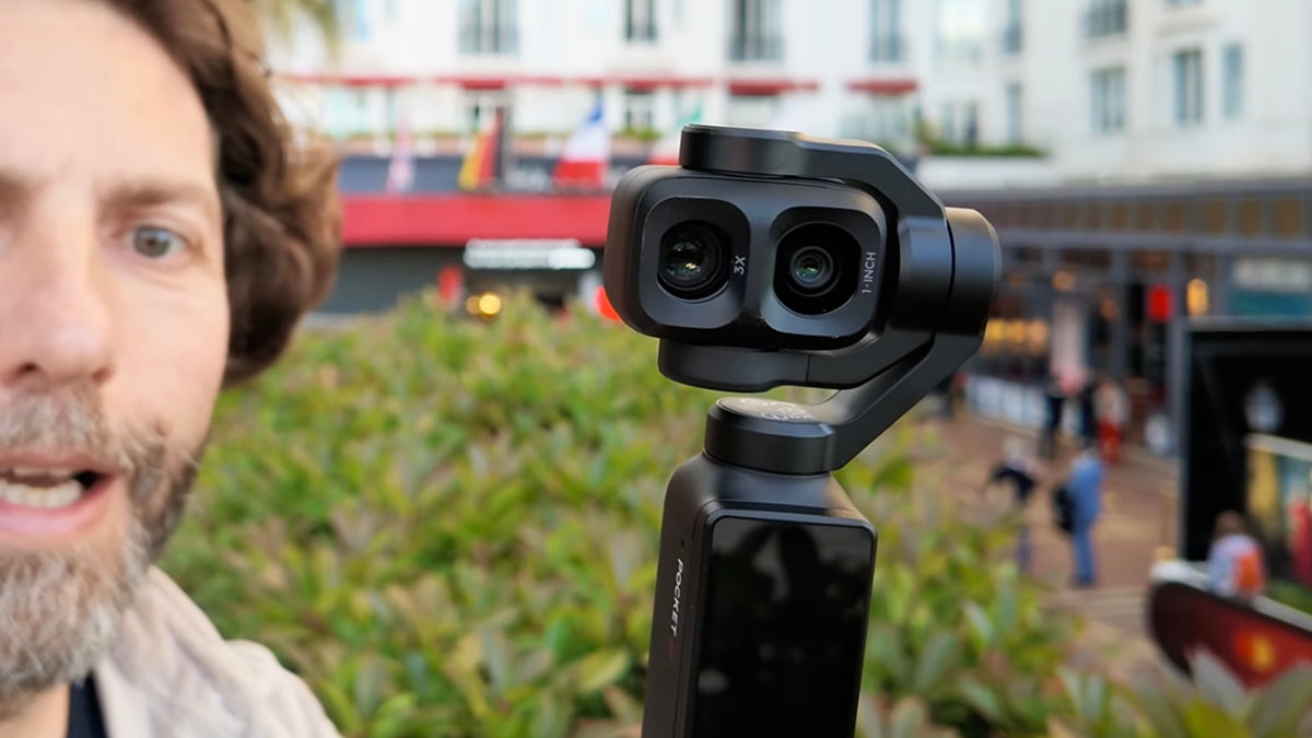 Thiết kế DJI Osmo Pocket 4P cho nhà làm phim