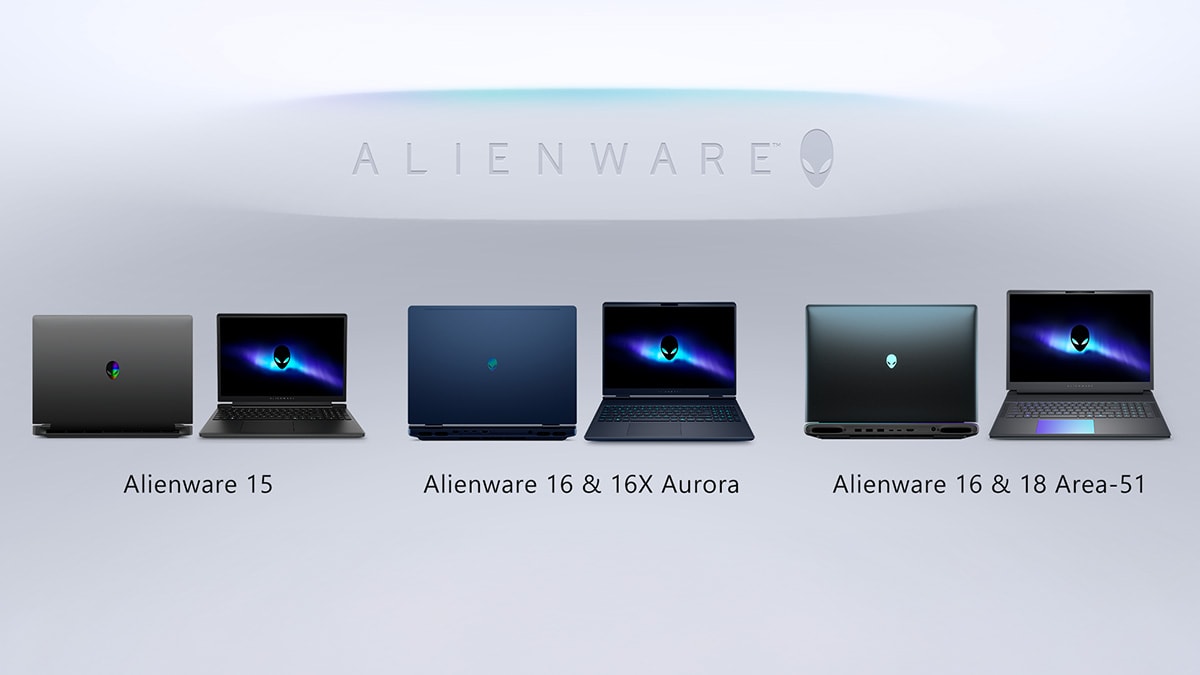 Dải sản phẩm Alienware 2026 đáp ứng mọi nhu cầu của game thủ