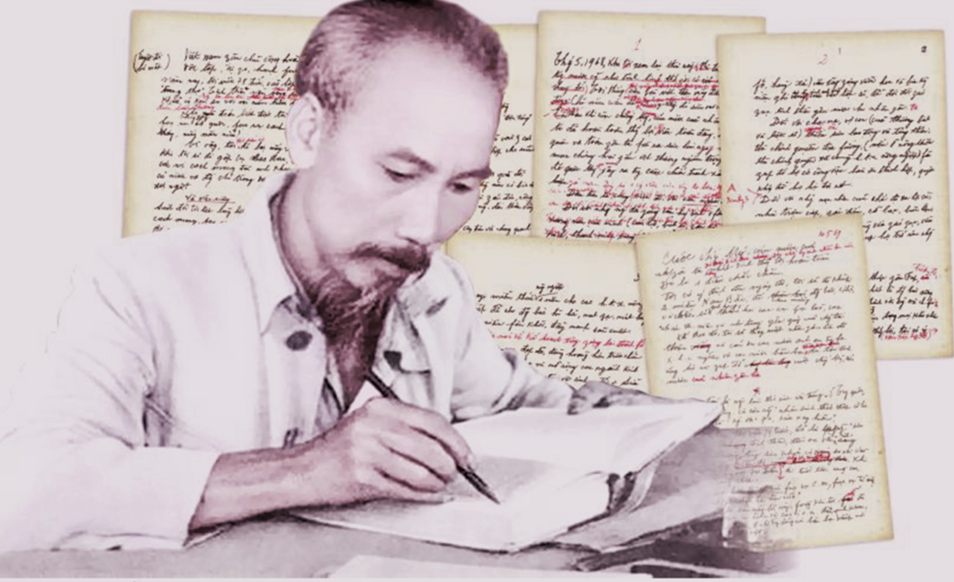 Lịch sử cách mạng vẻ vang của Đảng Cộng sản Việt Nam, mọi thắng lợi vĩ đại của cách mạng Việt Nam đều gắn liền với tên tuổi và sự nghiệp Hồ Chí Minh. (Ảnh tư liệu)