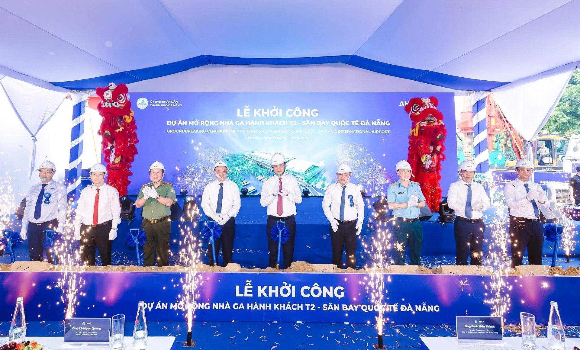 Groundbreaking ceremony for Da Nang airport's international terminal  expansion project