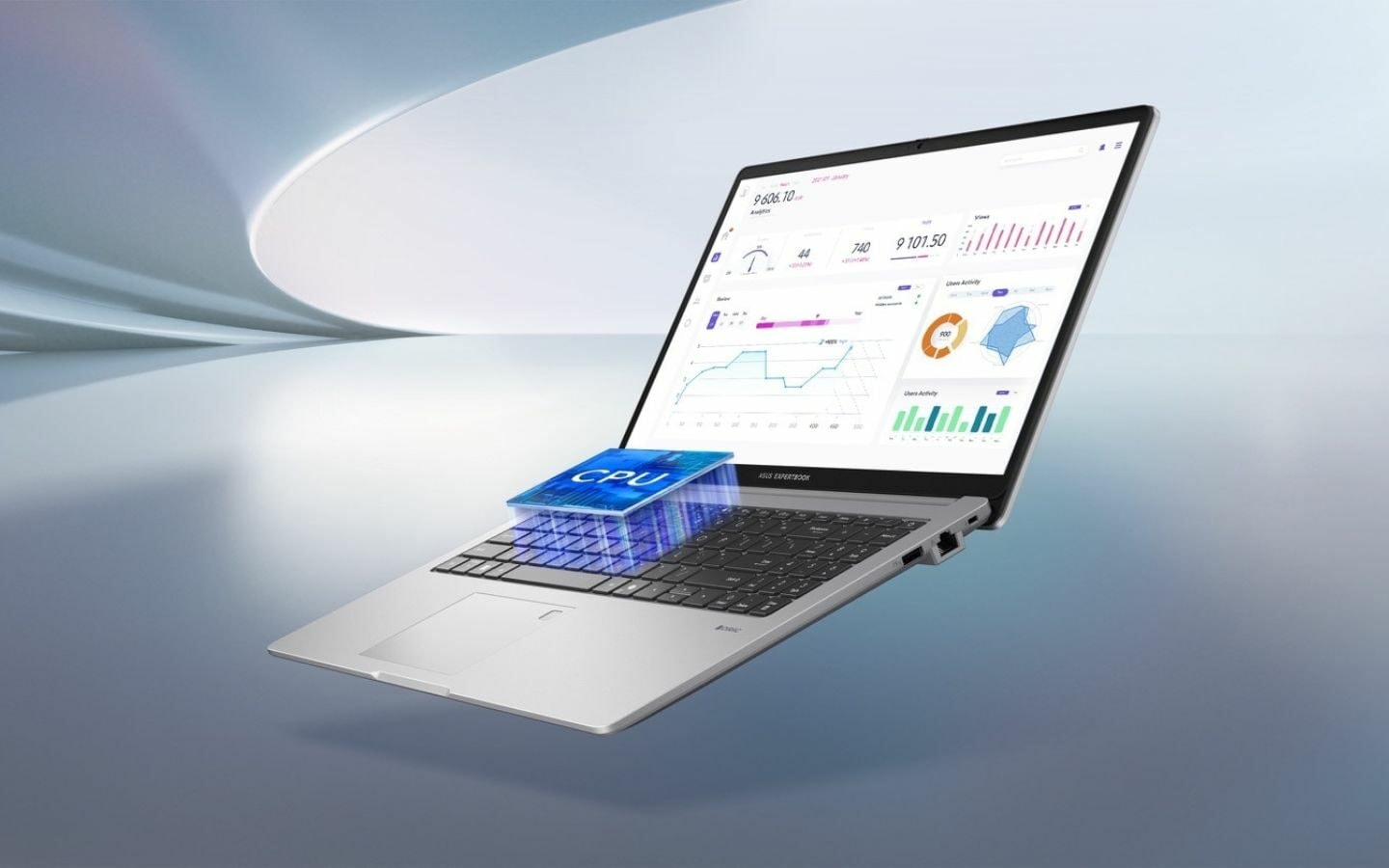 Asus ExpertBook P1 P1503CVA-C5H16-63WS có sẵn Windows, Office và Microsoft tiện dùng