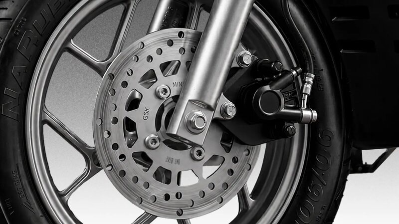 Hệ thống phanh động cơ hỗ trợ tái tạo năng lượng pin trên xe điện Dat Bike