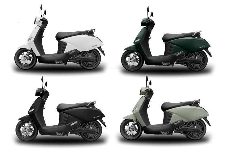 Các lựa chọn màu sắc của xe máy điện VinFast Vero X