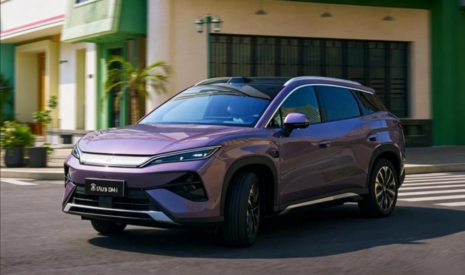 Ngoại thất xe BYD Song Ultra DM-i vừa ra mắt với thiết kế hiện đại