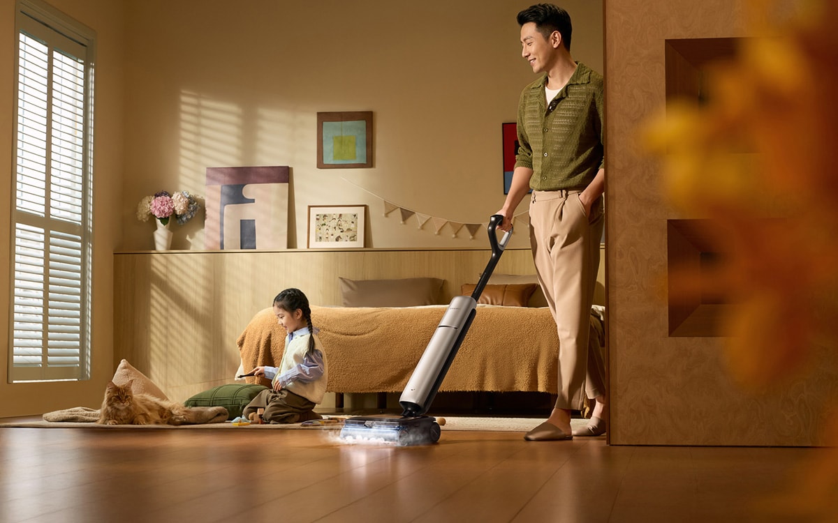 Máy hút bụi lau nhà Dreame H16 Pro TriForce với công nghệ làm sạch đa năng