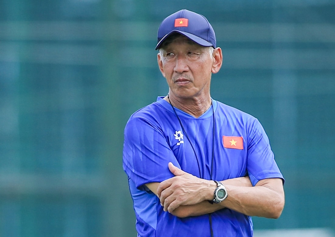 HLV Yutaka Ikeuchi khẳng định U19 Việt Nam đã sẵn sàng thi đấu với tinh thần cao nhất tại giải U19 Đông Nam Á 2026. Ảnh: VFF.