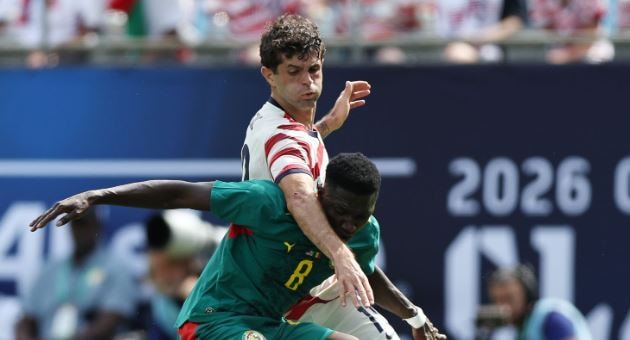 Christian Pulisic tỏa sáng rực rỡ trong hiệp một trận gặp Senegal