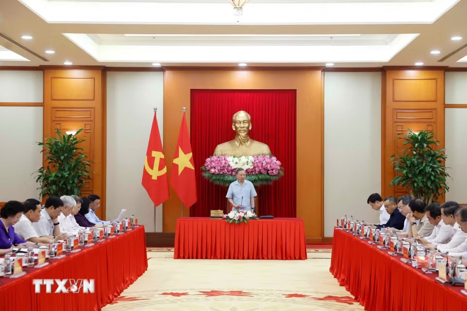 Tổng Bí thư, Chủ tịch nước Tô Lâm: Chuyển từ sắp xếp xong bộ máy sang vận hành tốt bộ máy- Ảnh 5.