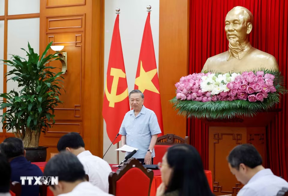 Tổng Bí thư, Chủ tịch nước Tô Lâm: Chuyển từ sắp xếp xong bộ máy sang vận hành tốt bộ máy- Ảnh 1.