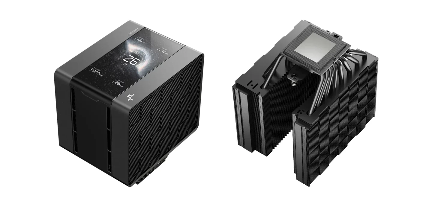 Tản nhiệt DeepCool ASSASSIN V VISION tích hợp màn hình LCD tại COMPUTEX 2026