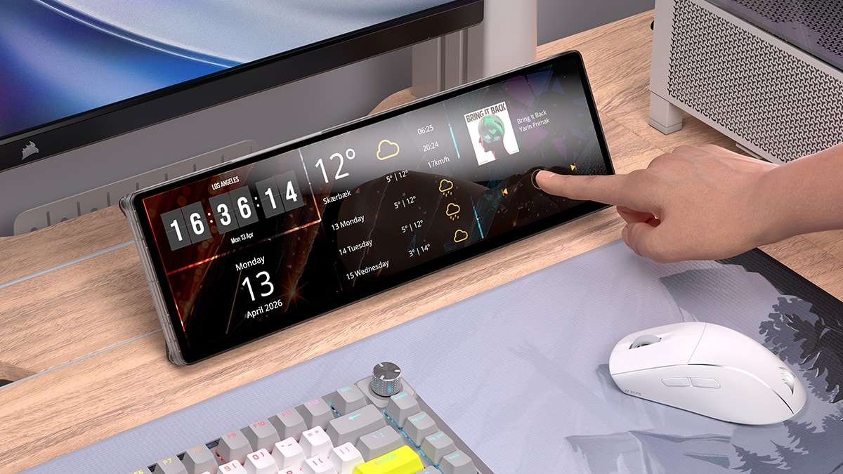 Màn hình cảm ứng XENEON EDGE với các tùy chọn màu sắc mới
