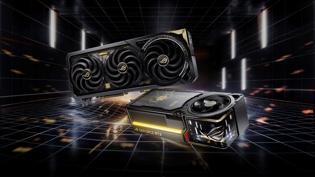 Card đồ họa ROG Astral GeForce RTX 5090 phiên bản kỷ niệm 20 năm