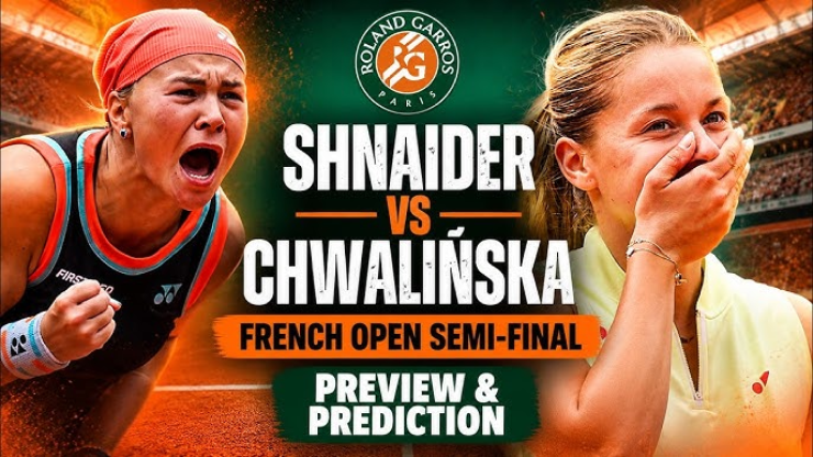 Diana Shnaider và Maja Chwalinska tranh vé vào chung kết Roland Garros