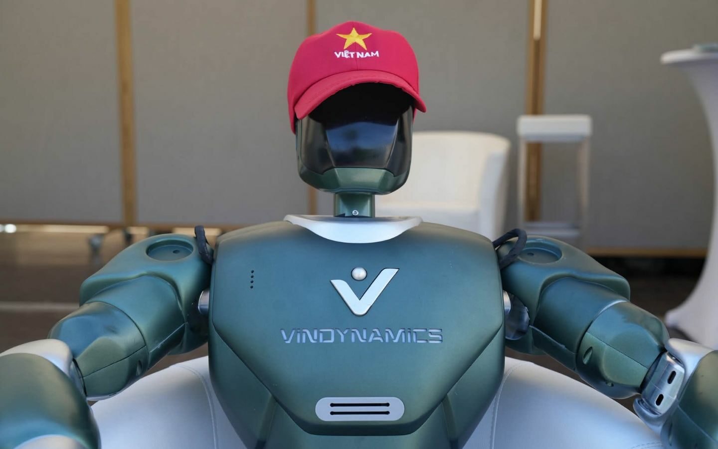 Biểu tượng robot Dyno của VinDynamics mang bản sắc Việt Nam