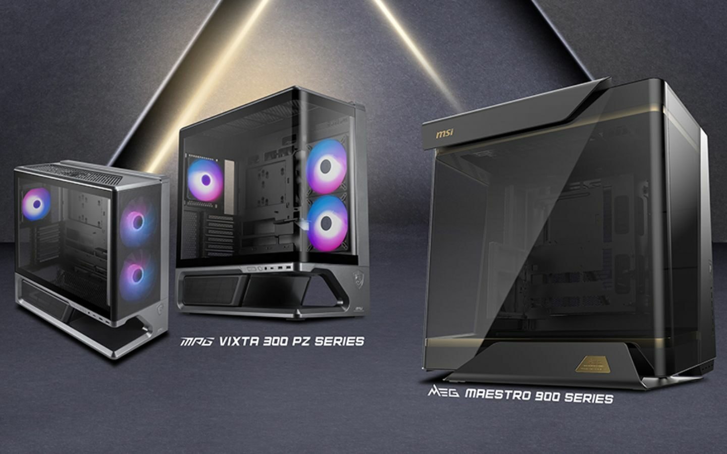 MSI giới thiệu thế hệ case mới với thiết kế linh hoạt và khả năng tản nhiệt tối ưu