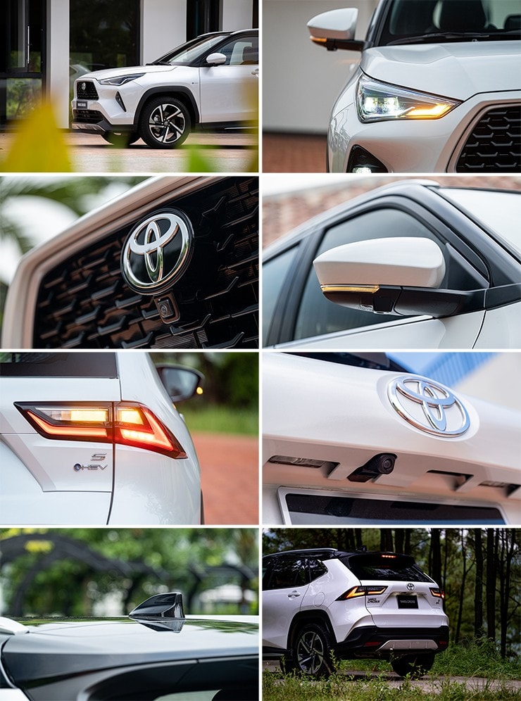 Cận cảnh thiết kế đầu xe Toyota Yaris Cross
