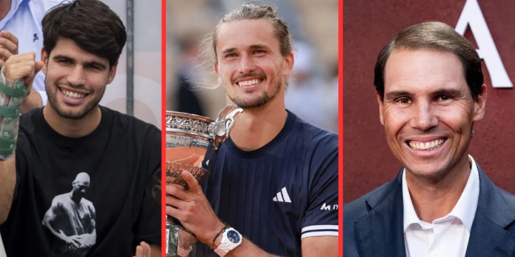 Các ngôi sao quần vợt chúc mừng Alexander Zverev